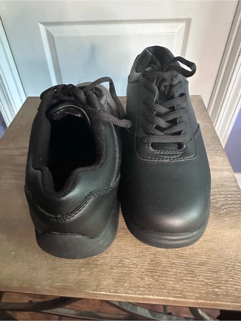 Men's Classic Black Lace-Up Band Shoes
